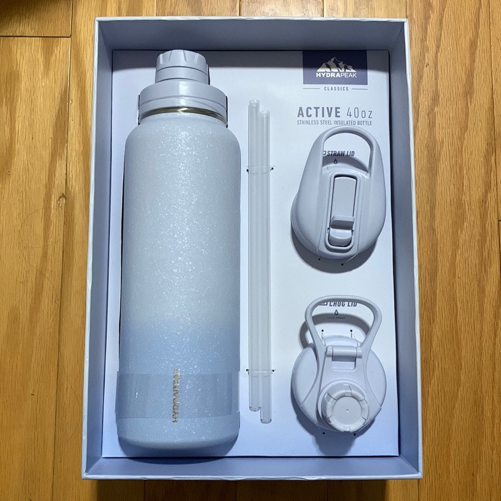 Ombre Purple Water Bottle Set